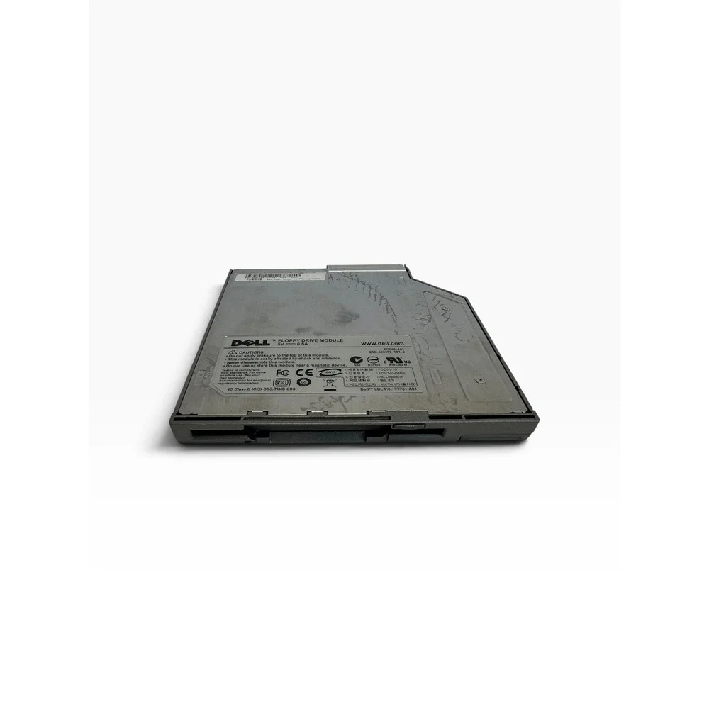 Dell Floppy Drive Module FDDM-101 Laptop 3.5 Inch Gray Internal Diskette
